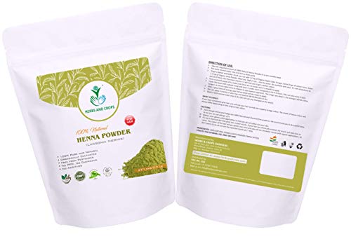 100% Natural Henna Powder For Hair (227G / (1/2 Lb) / 8 Ounces) - From Rajasthan India #TOP1