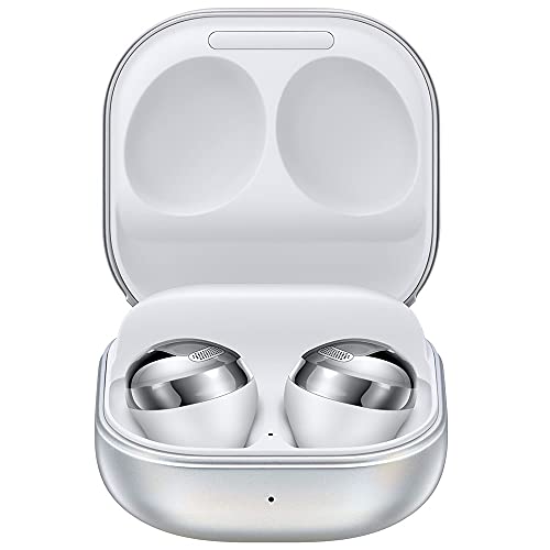 Samsung Galaxy Buds Pro, True Wireless Earbuds w/Active Noise Cancelling (Wireless Charging Case Included), Phantom Silver (International Version) by Samsung - Used condition - US$54.99