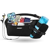 Guzack Marsupio Sportivo Cintura da Corsa Running Belt con Cintura Regolabile e Foro per Auricolari per Telefoni Cellulari Inferiori a 7,0 Pollici Adatto per Viaggi Escursioni Corsa, senza Bottiglia