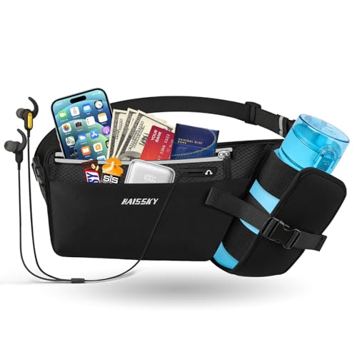Laufgürtel für Handy mit Flaschenhalter Sport Bauchtasche für...