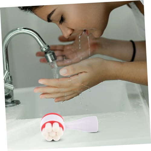 Baluue 5 Unidades Escova De Limpeza Facial Purificador Facial De Silicone Escova De Rosto Convenient