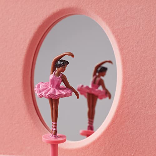 Lenox Childhood Memories Black Ballerina Jewelry Box, Silver/Pink #TOP3