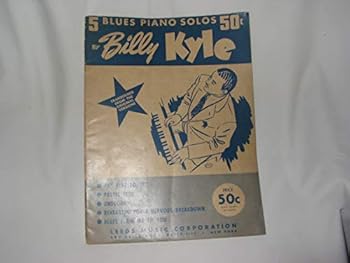 Sheet music 5 Blues Piano Solos By Billy Kyle Book