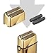 OXSITO 1Pack Golden Pro Replacement Foil and Cutters for Babylis FXFS02 Series MetalFX Double Foil Shavers