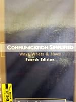 communication simplified. whys whats and hows. workbook. 1598304127 Book Cover