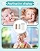 UHFi Baby Toothbrush Finger Toothbrush Oral Cleaner Kit with 5PCS Baby Tongue Cleaner Toddler Silicone Tooth Brush 0-6 Months 6-12 Months (Clay/Mint+30PCS Toothbrushes)