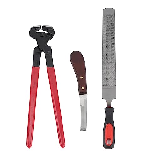 Kit De Ferramentas Para Reparo De Cascos, Arquivo Dupla Face, Aparador De Cascos, Cavalo, Farrier, C