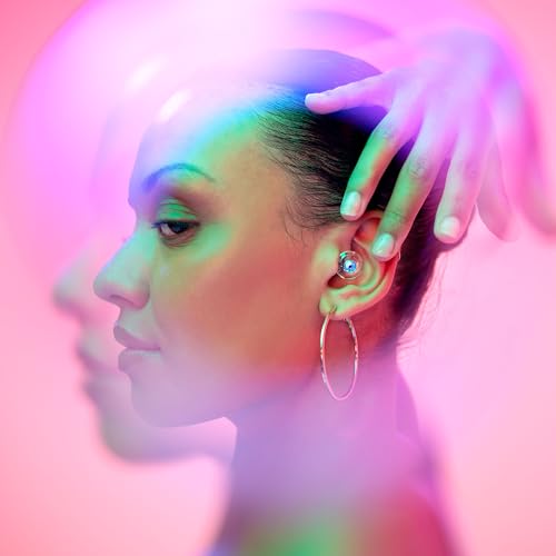 Image of Eargasm Clicks Earplugs - Reusable Noise Reduction Ear-Plugs with Customizable Gemstone Faceplates - Hearing Protection for Noise Sensitivity at Live Concerts, Motorcycles, Sports Events, Festivals