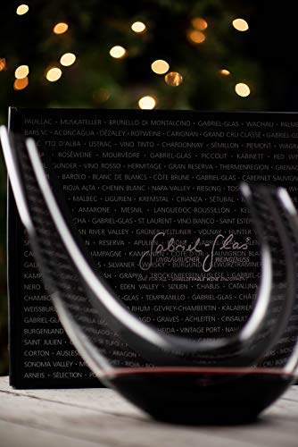 Gabriel Glas Decanter "Alpha" - Design wijnkaraf van hoogwaardig glas - Afbeelding 5