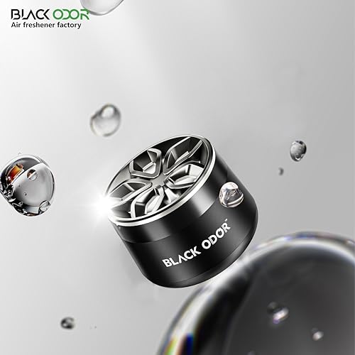 Image of BKN BLACK ODOR Combo Car Glass Bottle & Gel Air Freshener Perfume | Effective Odor Eliminator & double-sided Tape | Car Interior Fragrance Deodoriser (Pack of 2, BO-13 & BO-01)
