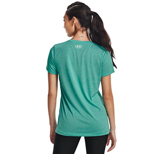 Image of Under Armour Womens Tech V-Neck Twist Short-Sleeve T-Shirt