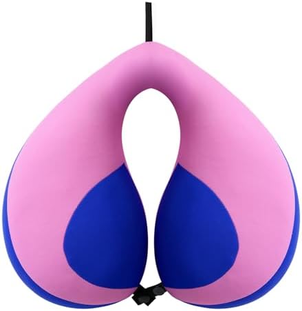 MOOB Kids Pillow Neck Pillow for Car & Airplane, Traveling Gifts for Toddler & Children U-Shape Car Seat Head Travel Neck Pillow Dark Purple