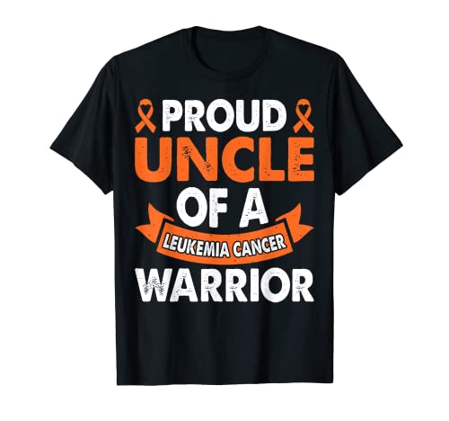 Proud Uncle Of Leucemia Cancer Warrior Awareness Month Camiseta