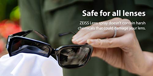 ZEISS Lens Cleaning Solution Kit 60ml with Microfiber Cloth- Pack of 1 | Perfect Lens Cleaner for Spectacles, Eyeglasses, Sunglasses , Camera Lenses and Binoculars - Image 6