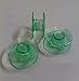 25 Green bobbins in Box for Viking Husqvarna Sewing Machines Plastic 4131825-45