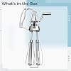Hand Crank Mixer, Manual Egg Beater, Ergonomic Handle, Dual Rotating Beaters, Stainless Steel, Kitchen Tool, for Whisking, Beating, Mixing