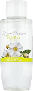AGUA FRESCA DE RUY - Flores Blancas 50 ml, Perfume Unisex, Colonia Hombre y Mujer, Eau de Toilette Masculina y Femenina, Aroma Fresco Afrutado, Fragancia Suave y de Larga Duración