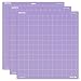 Nicapa StrongGrip Cutting Mat for Cricut Explore Air 2/Maker (12x12 inch,3 Mats) Strong Adhesive Sticky Purple Quilting Cricket Cut Mats Replacement Accessories for Cricut