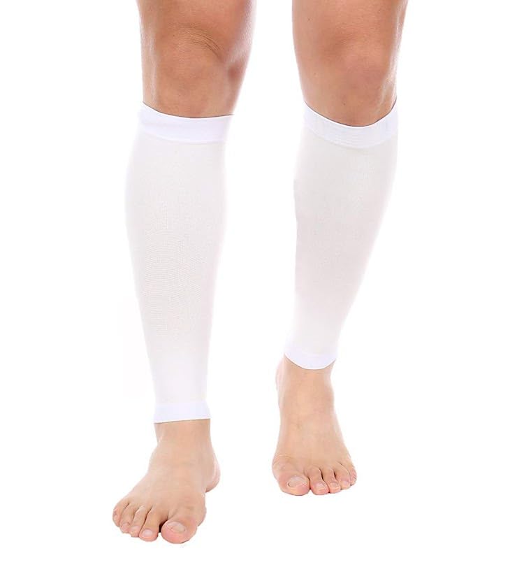 gopinath enterprise Men Compression Calf Sleeves for Running & Sports | Stretchable Leg Support Sleeves for Gym, Cycling, Walking & Travel (1 Pair)-picture-44