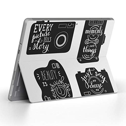 Surface Go 3 / Surface Go 2 Surface Go 全世代対応 専用スキンシール サーフェス go igsticker シール スキン 保護 フィルム ステッカー アクセサリー 011102 カメラ 写真 英語