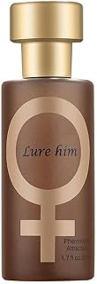 Pheromone Perfume Heterosexual Adults Fragrances Personal Care Lasting Spray Fragrance with Leakproof Bottle Temptation Perfumes, Golden 50ml for Girl