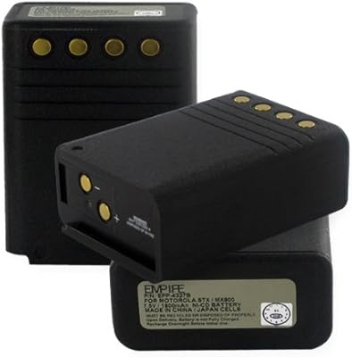 1800mA Replacement Battery for Motorola NTN4327B Two-Way Radios - Empire Scientific #EPP-4327B