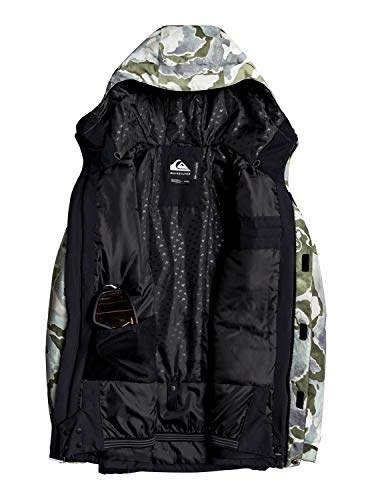 Quiksilver Mission Giacca da Sci/snowboard, Uomo