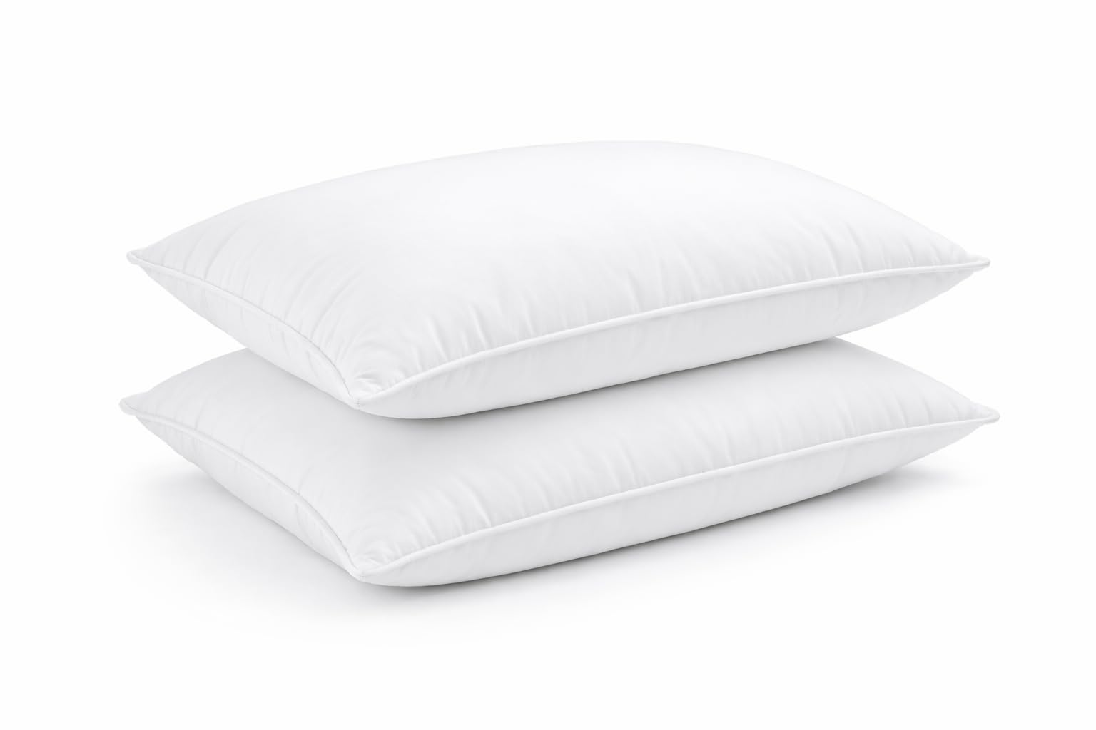 Linens Limited White Polycotton Hollowfibre Non-Allergenic Cot/Cot Bed Pillow (Pack Of 2)