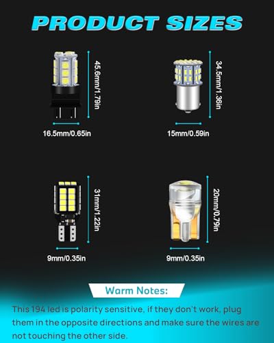 Kit de 16 luces LED interiores para Ford F150 12V blancas miniatura 2