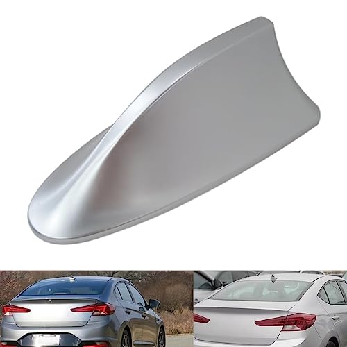 Housse d'antenne de toit en forme d'aileron de requin Hyundai Sonata argent cache - 3