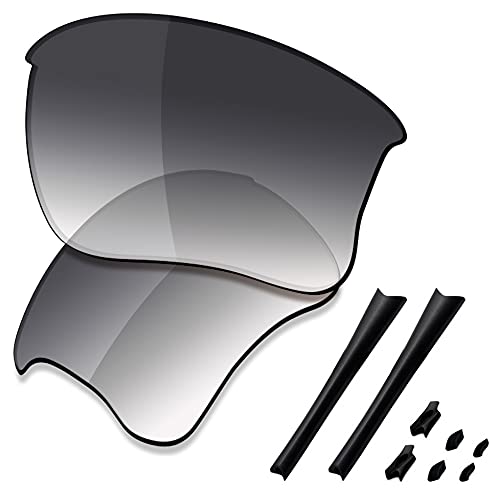 Image of SAUCER Premium Replacement Lenses & Rubber Kits for Oakley Flak Jacket XLJ | Flak Jacket XLJ Low Bridge Fit Sunglasses