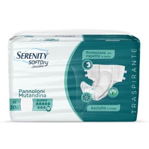 Serenity Softdry+ - Pannolone a Mutandina Super Taglia L, 30 pannoloni