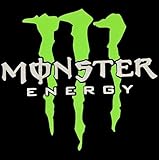 ノーブランド品 汎用 クリアフィルム カッティングステッカー プロ仕様 印刷したかのような仕上がり モンスターエナジー Monster Energy モンエナ レーシング 車 レース チーム ロゴ エンブレム ステッカー シール/防水 耐光 デカール オリジナル白 用
