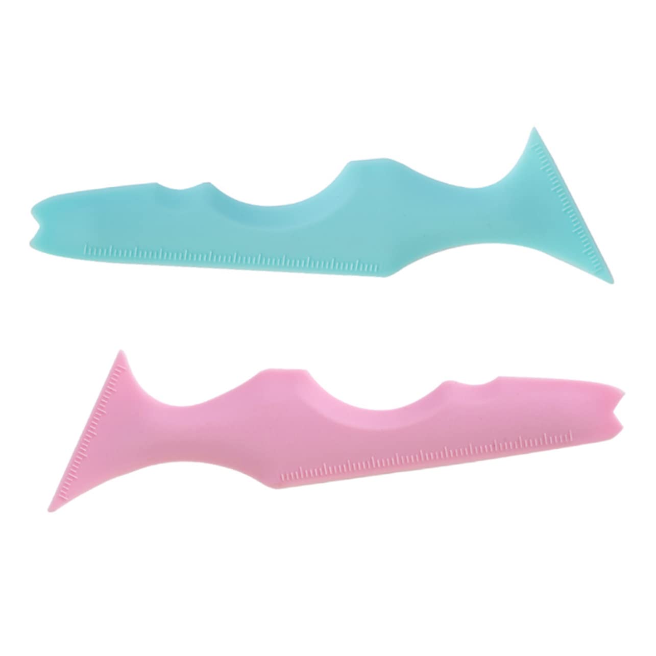 Baluue 8pezzi Stencil Silicone Per Eyeliner Makeup Per Per e Ragazze Multifunzionale Per Eyeliner e Ombretto Facile Usare e Novizi
