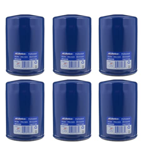 Filter Gm Original Equipment (6 Pack)