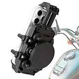 FPN Magnetic Motorcycle Phone Holder - 66 lb Magnetic Pull, Anti-Vibration Heavy Duty Mount for Gas Tank, Universal for iPhone Samsung 4.7-7.2'' Cell Phones