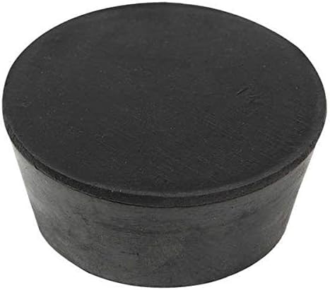 Stopper, 25 Mm Neck Size, 35 Mm Height, Black, Rubber, Pk 3,210415401