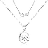 pendentif verseau or Léger, mais suffisamment lourds pour accrocher correctement en place, ce collier élégant et et les bijoux peuvent être parfaitement assortis avec n'importe quelle tenue. Le collier va ajouter une touche d'éclat à votre look, très délicate mais fort.