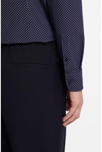 BOSS Chemise Slim Imprimée en Tissu Stretch Performant