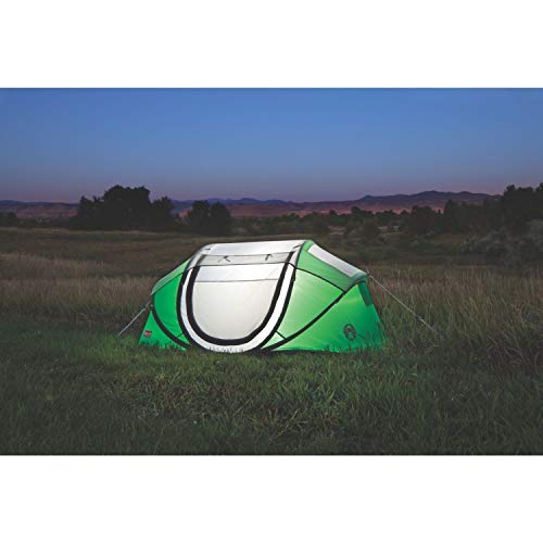 Coleman 2-Person Pop-Up Tent , Green/Grey #TOP5