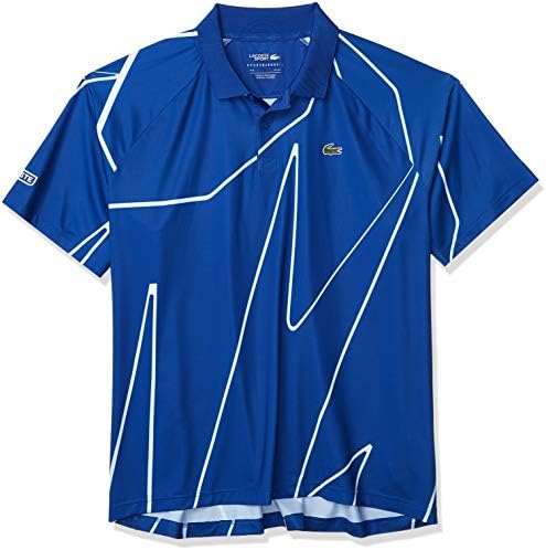 Amazon | Lacoste メンズ スポーツ Novak Djokovic 全面プリント