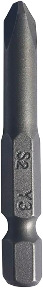 Screwdriver Bit Set Tri Wings Y0 (3 mm) Y1 (4 mm) Y2 (5 mm) Y3 (6 mm) Multifunctional Magnetic Y Screwdriver Bits