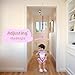 Slevoo Baby Jumper, Baby Door Jumper Quick Set up and Easy-to-use, Fun Bouncer for Active Play for Infant and Toddler, Pink
