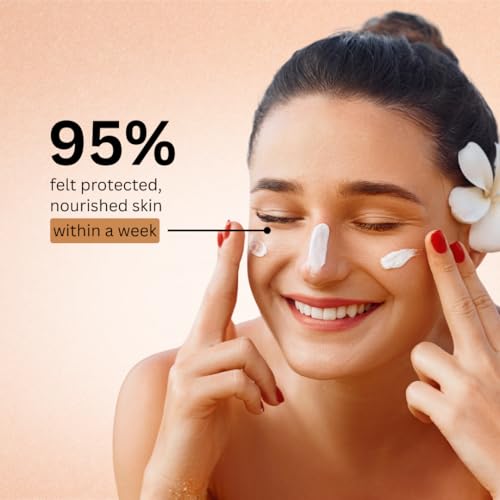 Image of Daily Defense Sunscreen SPF 50 PA++++ | Broad Spectrum UV Protection | 100% Natural | With Zinc Oxide, Titanium Dioxide & Organic Oils | Non-Greasy, Water-Resistant | For All Skin Types | 50ml