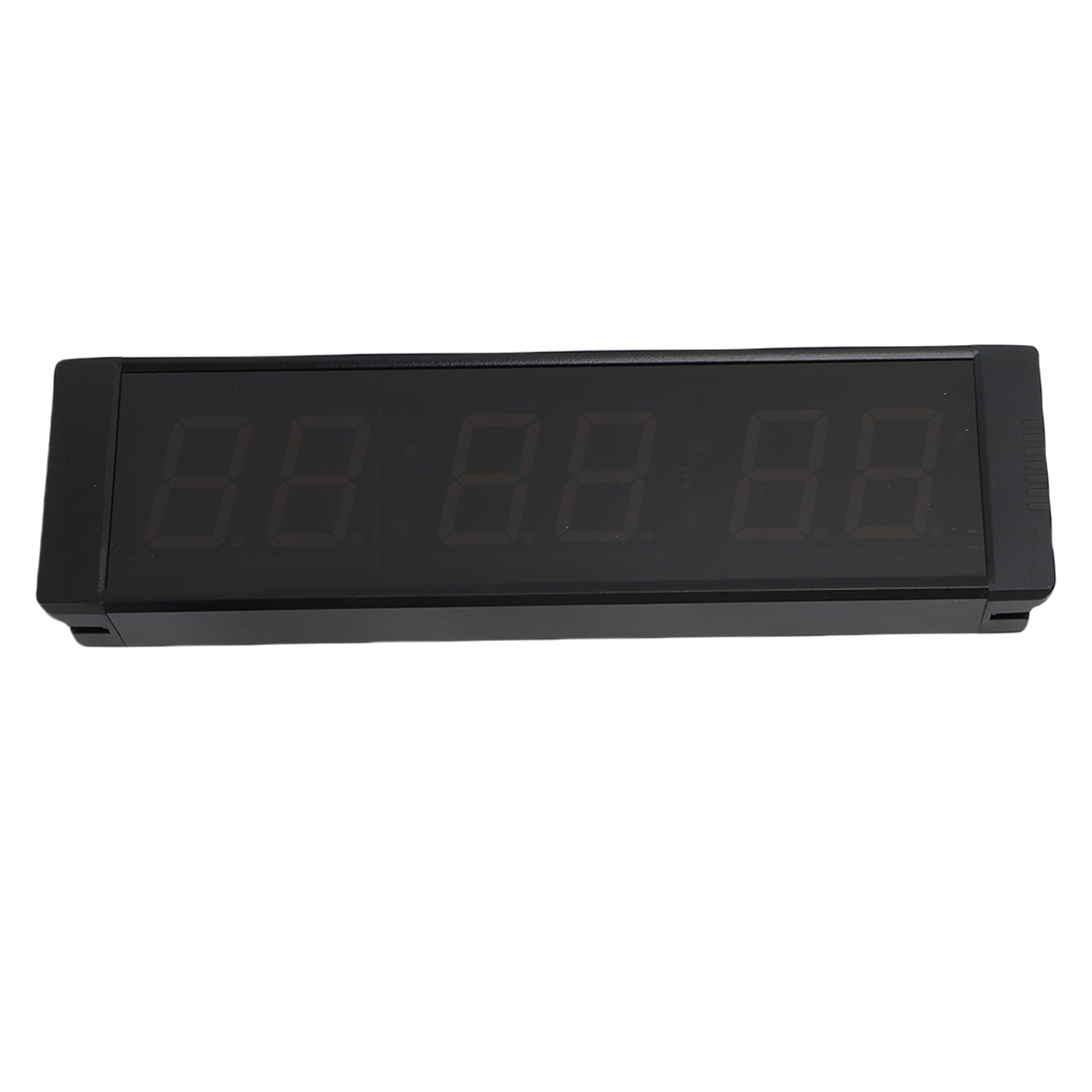 Fafeicy Minuterie de Course à 6 Chiffres, Chronomètre à Compte à Rebours LED en Alliage d'aluminium avec écran Vert de 1,5 Pouces, Horloge Rechargeable, Bouton Filaire de 5 M, Télécommande de 30 M
