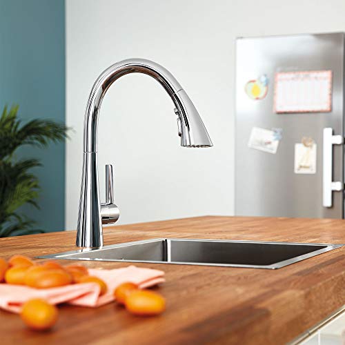 Grohe 30368002 Zedra Kitchen Faucet, Chrome #TOP6