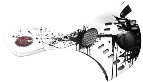 RZ Dust/Pollution Mask w/2 Laboratory Tested Filters, Model M1, Splat, Size Small/Youth/Medium