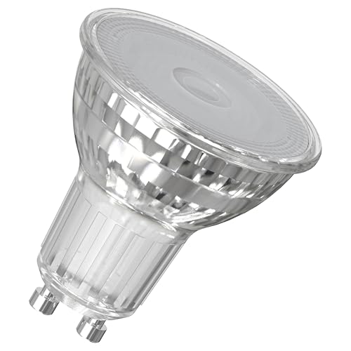 Osram LED-Spot Reflektor Superstar PAR16 50 dimmbar, 2700 K warmweiß, 3,7 W, GU10, 36°, 350 lm, 15.000h, für Spotbeleuchtung, Akzentlicht, Vitrinen