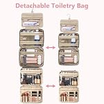 Detachable Travel Toiletry Bag for Women - Large Toiletry Bags for Traveling Women - Hanging Makeup Cosmetic Bag, Organizer for Travel Accessories Cruise Essential - Travel Size Toiletries