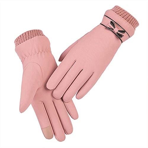 Luvas de equitação de inverno para mulheres, luvas de clima frio, à prova de vento, à prova d'água,